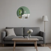 Eğlenceli Dil Çıkartan Surat  Aynalı Tablo thumbnail 5