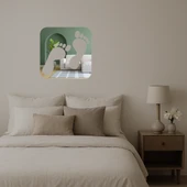 Ayak İzi Tasarımlı Dekoratif Aynalı Tablo thumbnail 3