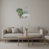 Rehber Köpek Temalı Dekoratif Aynalı Tablo thumbnail 1