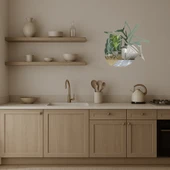 Şık Böğürtlen Temalı  Duvar Aynalı Tablosu thumbnail 3