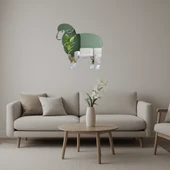 Sevimli Koyun Tasarımlı Dekoratif Duvar Aynalı Tablosu thumbnail 1