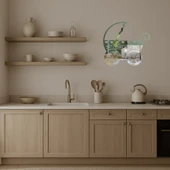 Bebek Arabası Temalı  Dekoratif Aynalı Tablo thumbnail 3