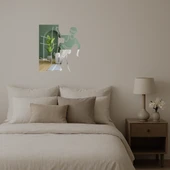 Tırmanan Adam İç Mekan Dekoratif Aynalı Tablo thumbnail 2