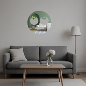 Göz Deviren Emoji Dekoratif Aynalı Tablo thumbnail 5