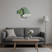 Modern Patlıcan Dekoratif Aynalı Tablo thumbnail 5