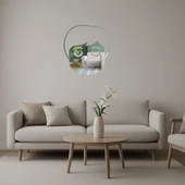 Vintage Yaşlı Kadın Emoji  Duvar Süsü thumbnail 1