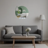 Terleyen Yüz Emojisi  Dekor Aynalı Tablo thumbnail 4