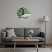 Kirpi Balığı Tasarımlı  Dekoratif Aynalı Tablo thumbnail 5