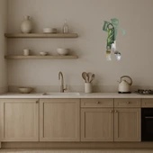 Golfçü Figürlü  Dekoratif Aynalı Tablo thumbnail 2