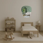 Sarıklı Emoji Adam Dekoratif Aynalı Tablo thumbnail 3