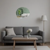 Beyin Tasarımlı Dekoratif  Aynalı Tablo thumbnail 5