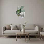 Anatomik Kalp Tasarımlı  Dekoratif Aynalı Tablo thumbnail 1