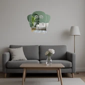 Detaylı Fil Tasarımlı Dekoratif Duvar Aynalı Tablosu thumbnail 5