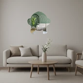 Görmedim Maymun Emoji Dekoratif Aynalı Tablo thumbnail 1