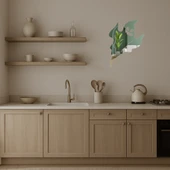 Sevimli Hayalet Desenli Dekoratif Aynalı Tablo thumbnail 3