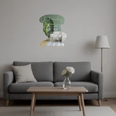 Horoz Adam İç Mekan Dekoratif Aynalı Tablo thumbnail 5