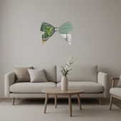 Elegan Fiyonk  Aynalı Tablo thumbnail 1