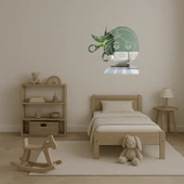 Saç Kesimi Yapan Kadın Emoji Aynalı Tablosu thumbnail 4