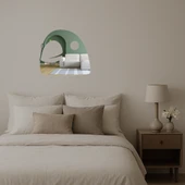 Kuş Yüzü Motifli  Dekoratif Aynalı Tablo thumbnail 3