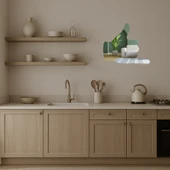 İç Mekan Dekoratif El İşareti Aynalı Tablosu thumbnail 3