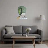 Ofis Çalışanı Kadın Emoji Aynalı Tablo thumbnail 5