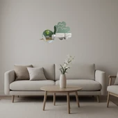 İç Mekan Dekoratif Turp Aynalı Tablosu thumbnail 1