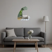 Kaslı Biceps Tasarımlı Dekoratif Aynalı Tablo thumbnail 5