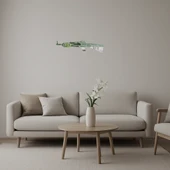 Dekoratif Uzun Namlulu Tüfek Aynalı Tablo thumbnail 1