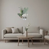 Mutlu Arı ve Kitap Tasarımlı Dekoratif Aynalı Tablo thumbnail 1