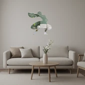 Dans Eden Emoji Kadın Dekoratif Aynalı Tablo thumbnail 1