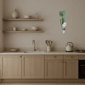 Havuç Tasarımlı Dekoratif Aynalı Tablo thumbnail 2