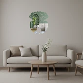 Patlayan Kafa Yüz İfadeli Dekoratif Aynalı Tablo thumbnail 1