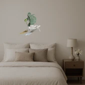 Kayakçı Kış Sporları Temalı Duvar Aynalı Tablosu thumbnail 3