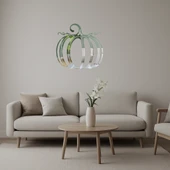 Balkabağı Desenli Dekoratif Aynalı Tablo thumbnail 1