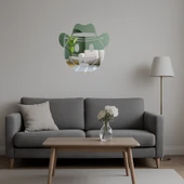 Kovboy Şapkalı Yüz İfadeli Dekoratif Aynalı Tablo thumbnail 5