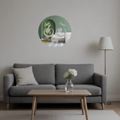 Üzgün Emoji Dekoratif Aynalı Tablo thumbnail 5