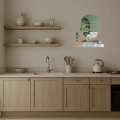 Bilim Adamı Emoji Dekoratif Aynalı Tablo thumbnail 3