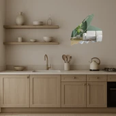 Kalem Tutan El Dekoratif  Aynalı Tablo thumbnail 3