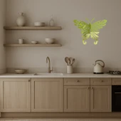 Butterfly 14 Dekoratif Altın Aynalı Tablo thumbnail 3