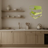 Özgür Kitaplar  Dekoratif Altın Aynalı Tablo thumbnail 3