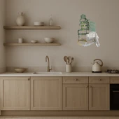 Öğrenci ve Kitaplar Temalı  Dekor Aynalı Tablo thumbnail 3