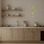 Broccoli Dekoratif Altın Aynalı Tablo thumbnail 4