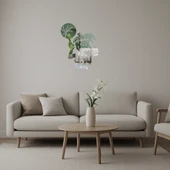 Parmakta Dönen Basketbol  Dekoratif Aynalı Tablo thumbnail 1