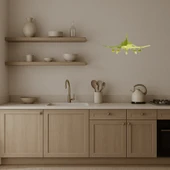 Soyut Uçak Figürlü Duvar Dekorasyonu thumbnail 4