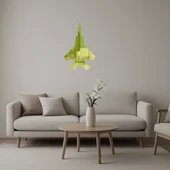 Aircraft 11 Dekoratif Duvar Altın Aynalı Tablosu thumbnail 1