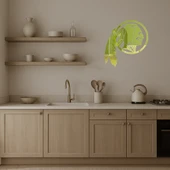 Kızılderili Temalı Dekoratif Altın Aynalı Tablo thumbnail 3