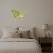Butterfly 15 Dekoratif Altın Aynalı Tablo thumbnail 2