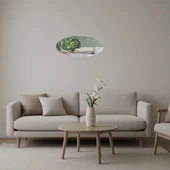 Büyük Tava Pizza Dekoratif  Aynalı Tablo thumbnail 1