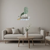 Aslan Kral Simba Dekoratif  Aynalı Tablo thumbnail 1