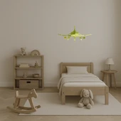 Soyut Uçak Figürlü Duvar Dekorasyonu thumbnail 2